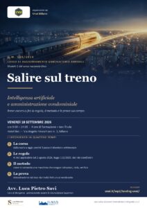 Locandina Salire sul treno — UNAI Milano